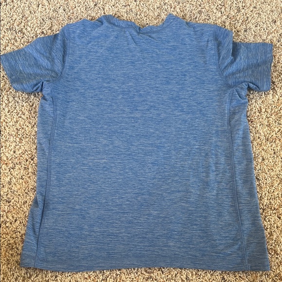 Hanna Andersson softest Blue Tee with Basketball Graphic - Picture 5 of 5